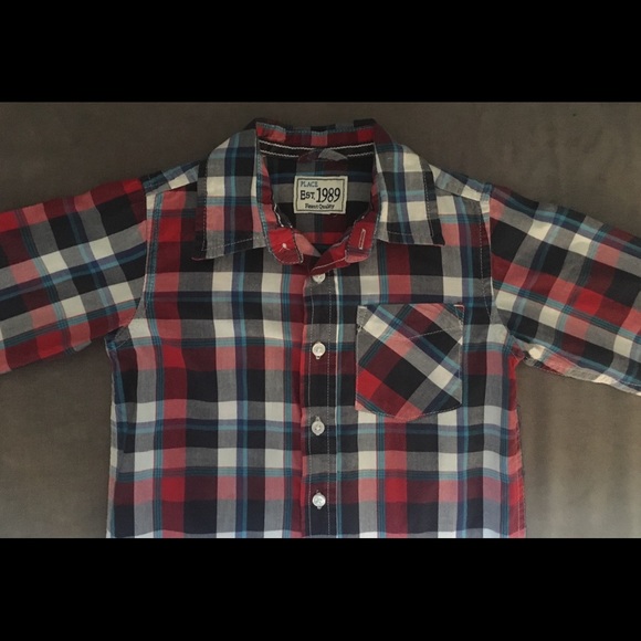 🟢 6 boys button-down shirts!! - Picture 3 of 4